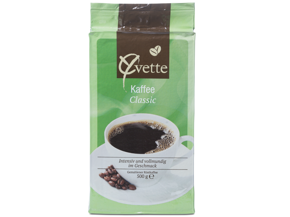 Yvette Filterkaffee Classic, 500 g gemahlener Kaffee